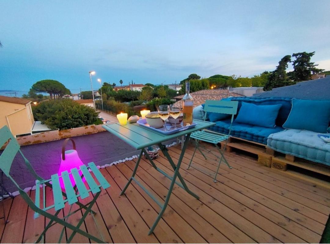הייר Maison De Vacances A L'Ayguade Classee 3 Etoiles, Climatisee,3Mn A Pied Plage Et Restos ,5Mn Aeroport, 10Mn Gare מראה חיצוני תמונה